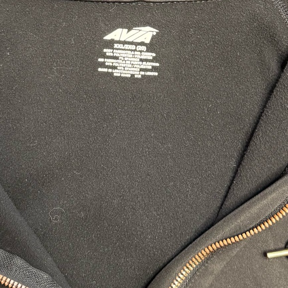 Avia Women’s Black 1/2 Zip Pullover Sweatshirt. Size 2XL - Picture 8 of 8